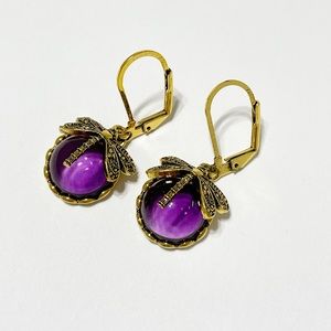 Vintage Dragonfly Earrings